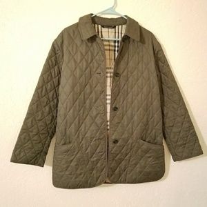Authentic Burberry quilted jacket